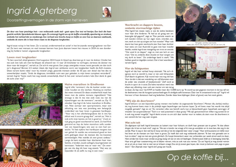 Op de koffie bij Ingrid Agterberg