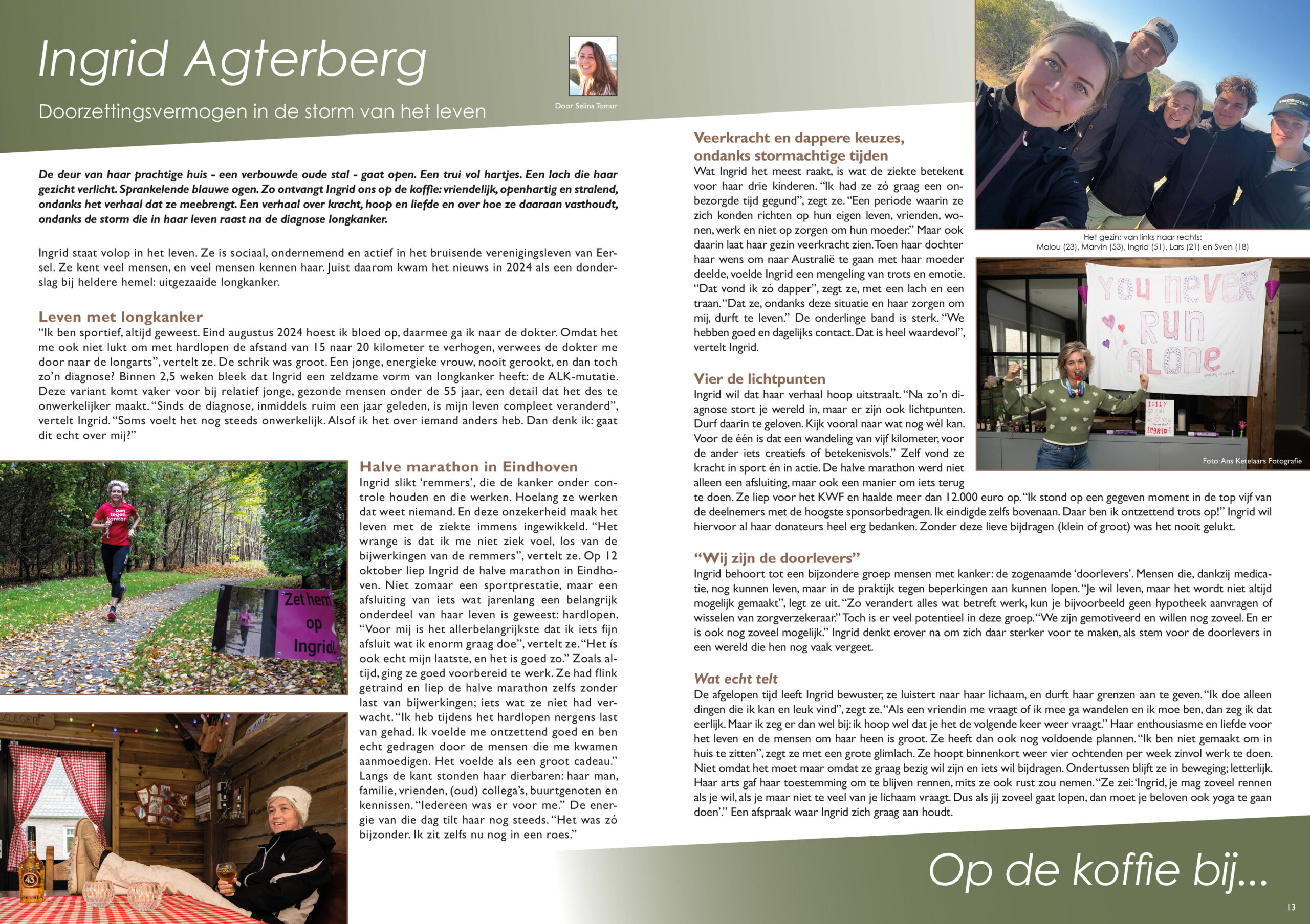 Op de koffie bij Ingrid Agterberg