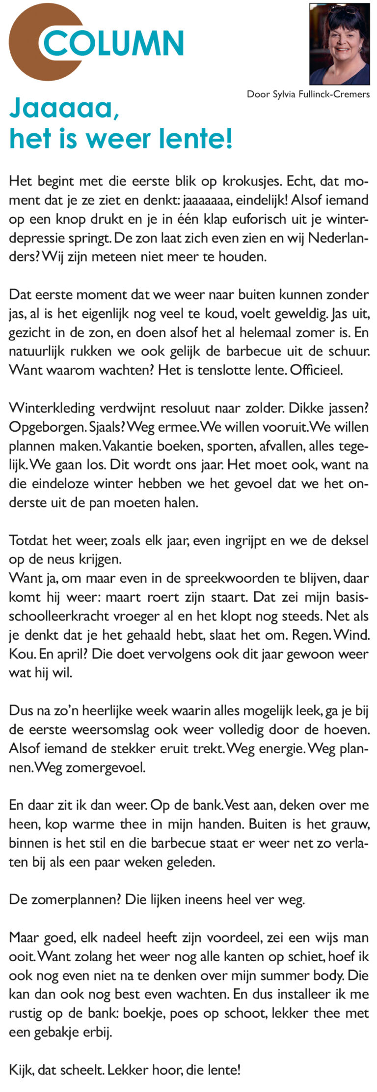 Het is weer lente