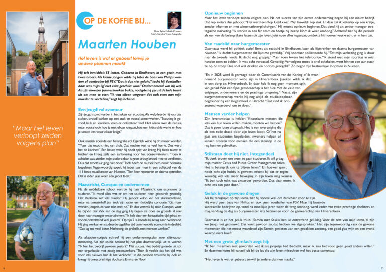 Op de koffie bij Maarten Houben