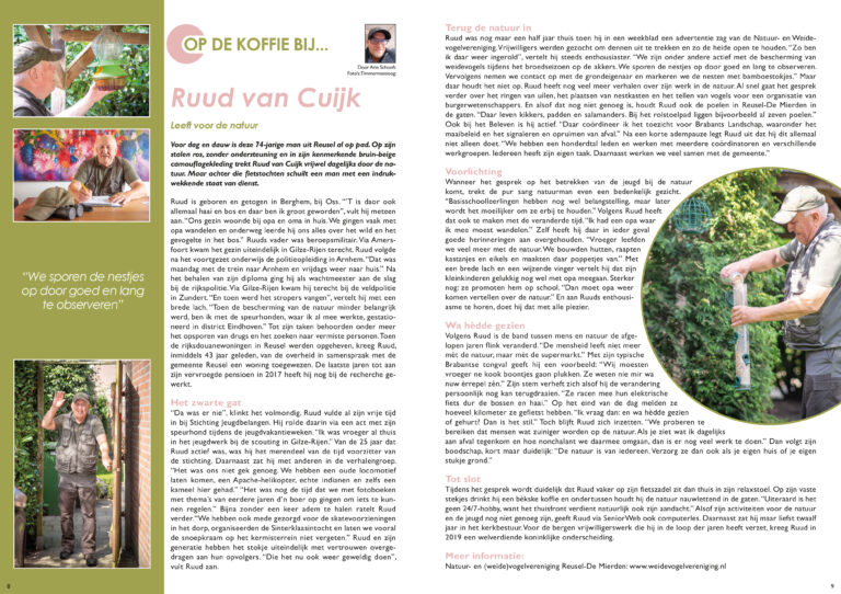Op de koffie bij Ruud van Cuijk